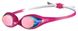 Очки для плавания Arena SPIDER JR MIRROR White-Pink-Fuchsia