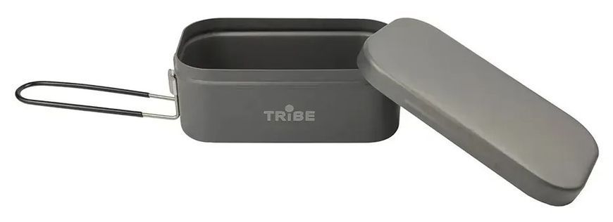 Контейнер Tribe Lunch Box Alu grey