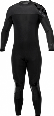 Мокрый мужской гидрокостюм Bare Revel Full 3-2 мм черно-серый, S