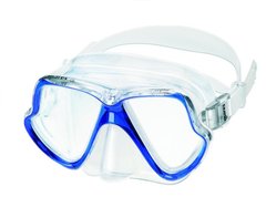, Темно-синий, For diving, Masks, Double-glass, Plastic