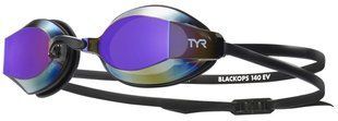 Очки для плавания TYR Blackops 140EV Mirrored purple rainbow/black