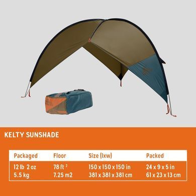 Kelty Sunshade fallen rock