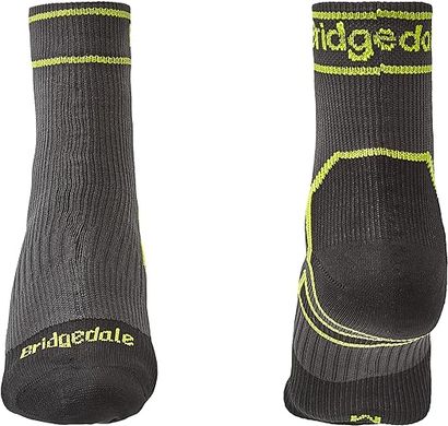 Bridgedale Storm Sock LW Ankle S dark grey