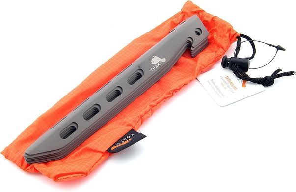 Кілочки TOAKS Titanium Large V-Shaped Peg 6 pc
