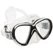 , Белый, For diving, Masks, Double-glass, Plastic