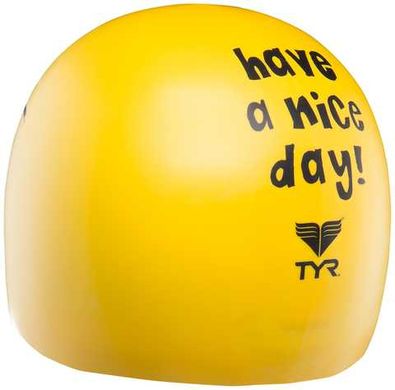TYR Have A Nice Day Silicone Swim Cap