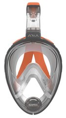 , Grey, For snorkeling, Masks, Full face mask, Plastic, M-L