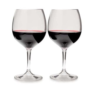 GSI Outdoors Nesting Red Wine Glass Set