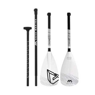 Весло для SUP доски Aqua Marina SOLID Adjustable Fiberglass iSUP Paddle