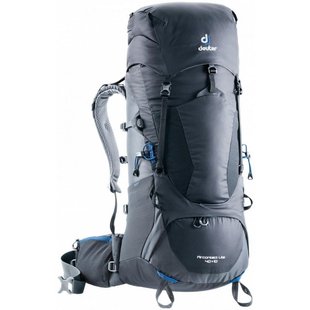 Deuter Aircontact Lite 40+10 black-graphite