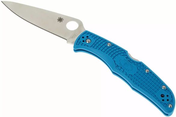 Нож Spyderco Endura 4 Flat Ground Blue