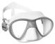 , Grey, For freediving, Masks, Double-glass, Plastic