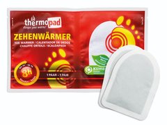 Химическая грелка для ног Thermopad Toe Warmer box 30 pairs