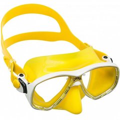 , Жёлтый, For diving, Masks, Double-glass, Plastic