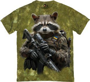 Дитяча футболка - Assault Raccoon &ndash; 3300160 Дит S