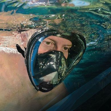 Tusa Full-Face Snorkeling Mask S/M black