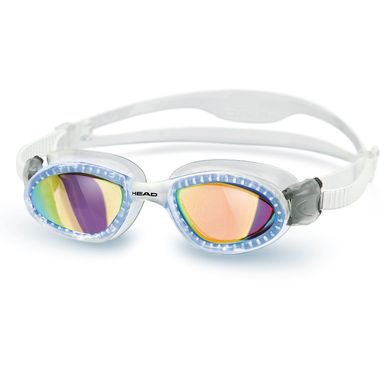 Очки для плавания Head Superflex зеркальное покрытие, Нет в наличии, Белый, Тренировочные