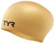 TYR Long Hair Wrinkle Free Silicone Cap gold