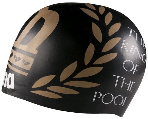 Шапочка для плавання Arena POOLISH MOULDED (Black-King)