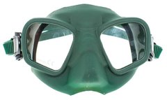 , Зелёный, For spearfishing, Masks, Double-glass, Plastic, One Size