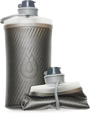 HydraPak Flux 1.5L Ultra-Light Reusable Bottle mammoth grey