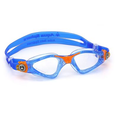Окуляри для плавання Aqua Sphere Kayenne Jr синьо-помаранчевий