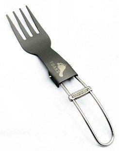 Вилка TOAKS Titanium Folding Fork