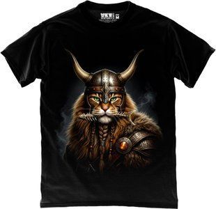 Футболка - Viking Cat &ndash; 9000509-black S