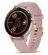 Смарт-годинник Garmin Venu 3S Soft Gold Stainless Steel Bezel with Dust Rose Case and Silicone Band