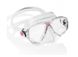 , White / Pink, For diving, Masks, Double-glass, Plastic