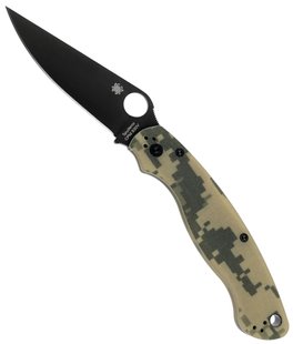 Нож Spyderco Military 2 Black Blade Camo