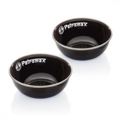 Набір мисок емальованих Petromax Enamel Bowls 0.16L black