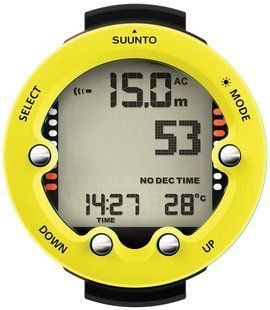 Подводный компьютер Suunto Zoop Novo lemon yellow