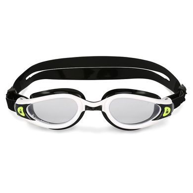 Очки для плавания Aquasphere KAIMAN EXO бело черные, линзы прозрачные