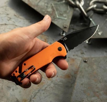 Ніж SOG Escape ATK 2.0 Hi-Viz Orange (SOG 11-52-02-43)