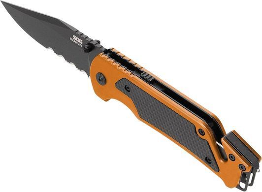 Ніж SOG Escape ATK 2.0 Hi-Viz Orange (SOG 11-52-02-43)