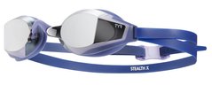 Окуляри для плавання TYR Stealth-X Mirrored Performance silver/purple/navy
