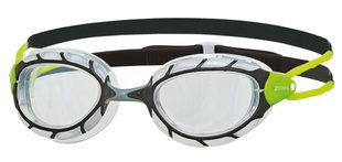 Окуляри для плавання Zoggs Predator black/green/clear-lens Size S