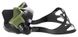 , Black / Green, For spearfishing, Masks, Double-glass, Plastic, One Size