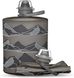 Мягкая фляга HydraPak Mountain Stow 500ml Graphic Collection mammoth grey