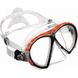 Aqua Lung Favola Double Lens Dive Mask Clear/Orange