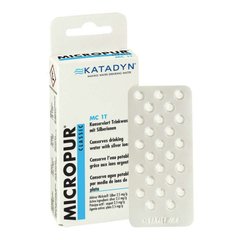 Таблетки для дезінфекції води Katadyn Micropur Classic MC 1T/100 (4x25 таблеток)