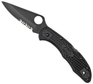Ніж Spyderco Delica4 Black