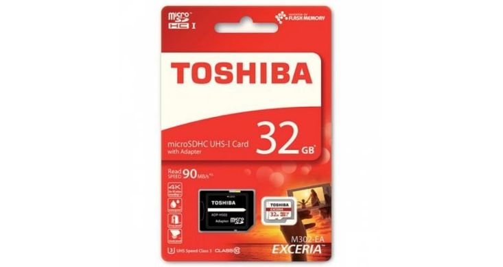 TOSHIBA EXCERIA MICROSDHC 32GB