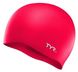 Шапочка для плавания TYR Wrinkle-Free Silicone Swim Cap Red