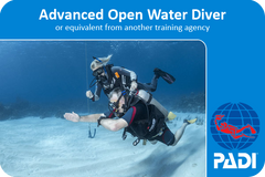 Advanced Open Water Diver Продвинутый курс дайвера