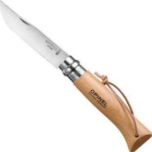 Ніж Opinel №8 VRI Inox Trekking Beech Wood