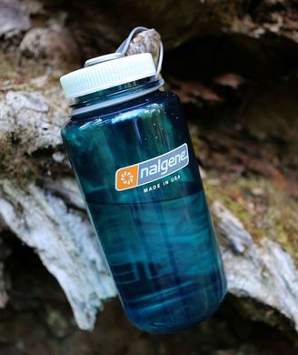 Бутылка для воды Nalgene Wide Mouth Sustain Water Bottle 0.95L Trout Green