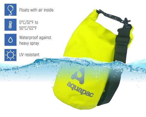 Aquapac Trailproof Drybag 7L acid green
