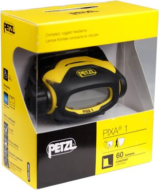 Налобний ліхтар Petzl Pixa 1 black/yellow